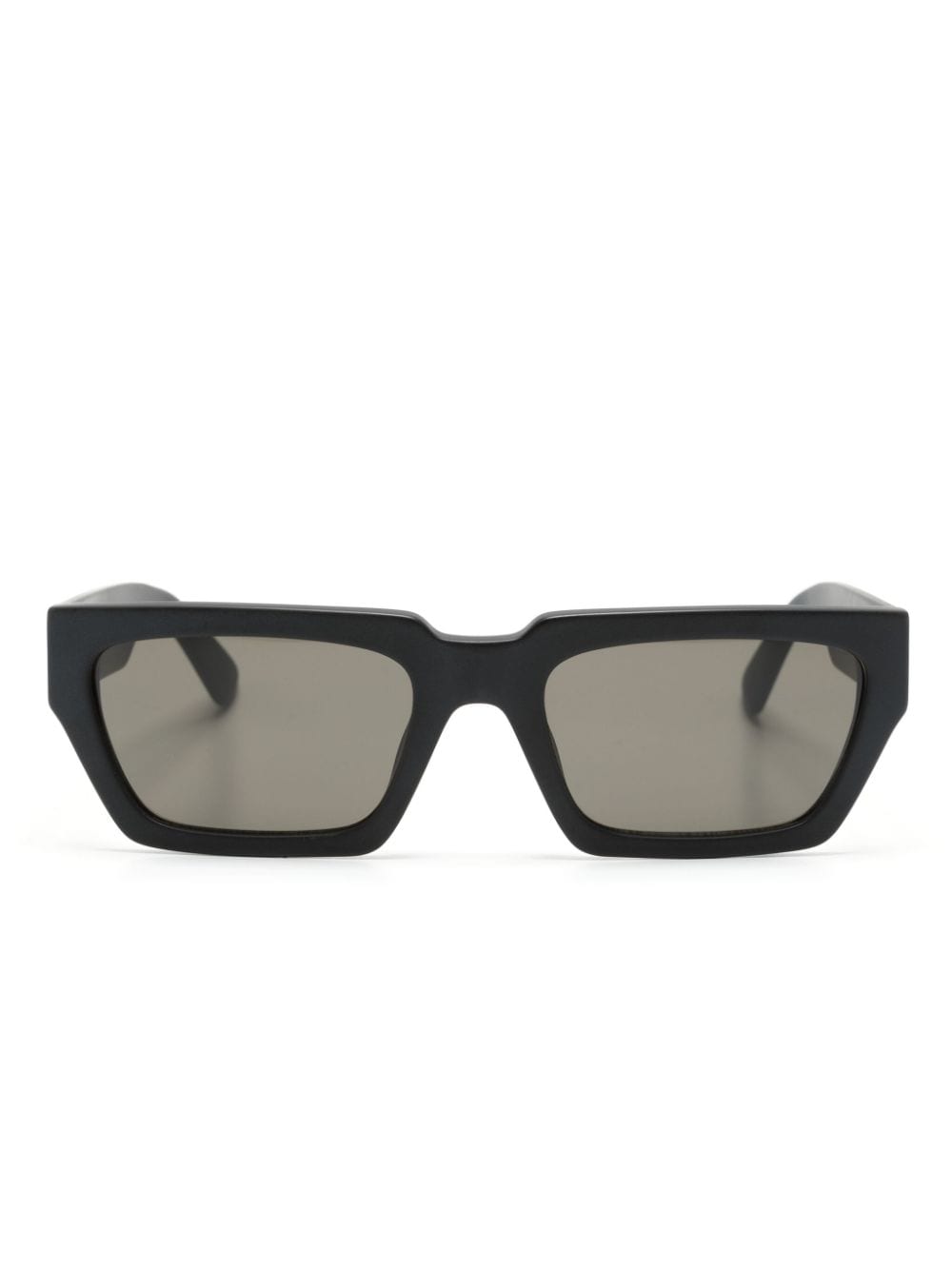 Moschino Eyewear matte rectangle-frame sunglasses - Schwarz von Moschino Eyewear