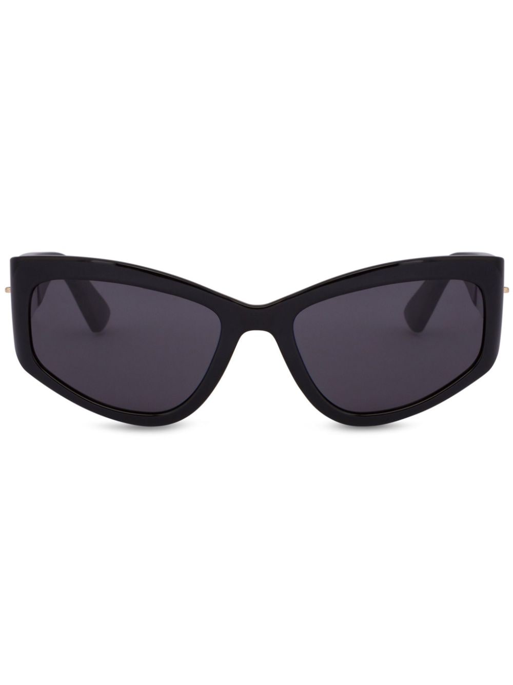 Moschino Eyewear Cat-Eye-Sonnenbrille mit Reißverschluss - Schwarz von Moschino Eyewear