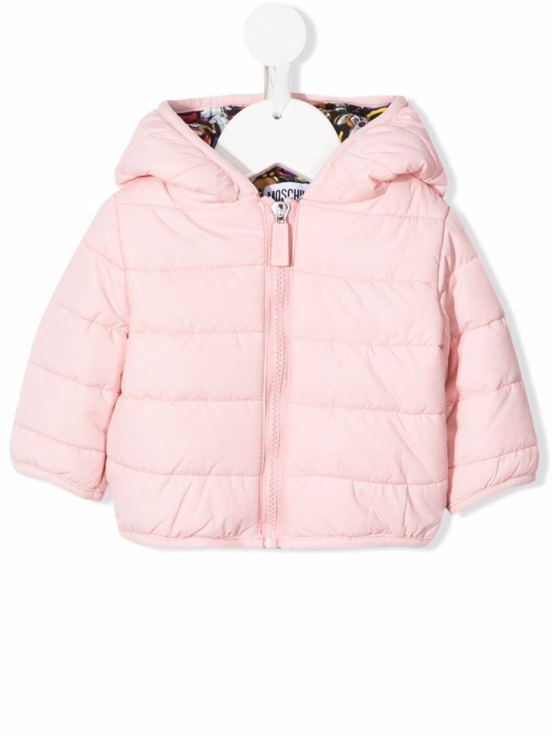 Moschino Kids Gefütterte Jacke - Rosa von Moschino Kids