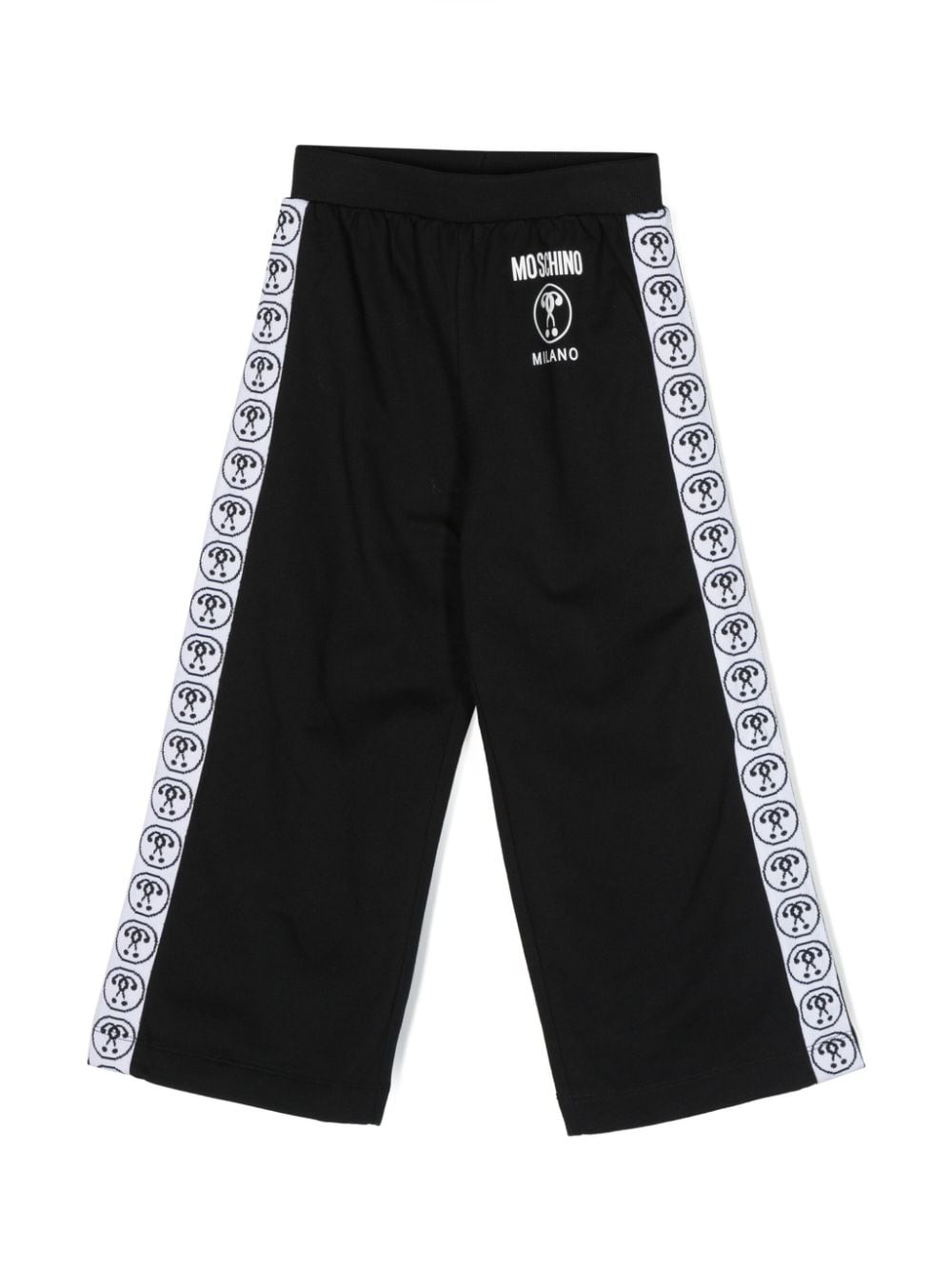 Moschino Kids Jogginghose mit Logo - Schwarz von Moschino Kids