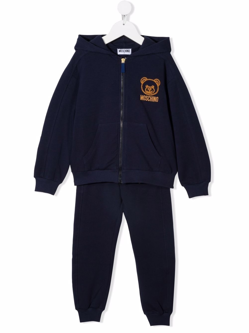 Moschino Kids Jogginganzug mit Teddy-Stickerei - Blau von Moschino Kids