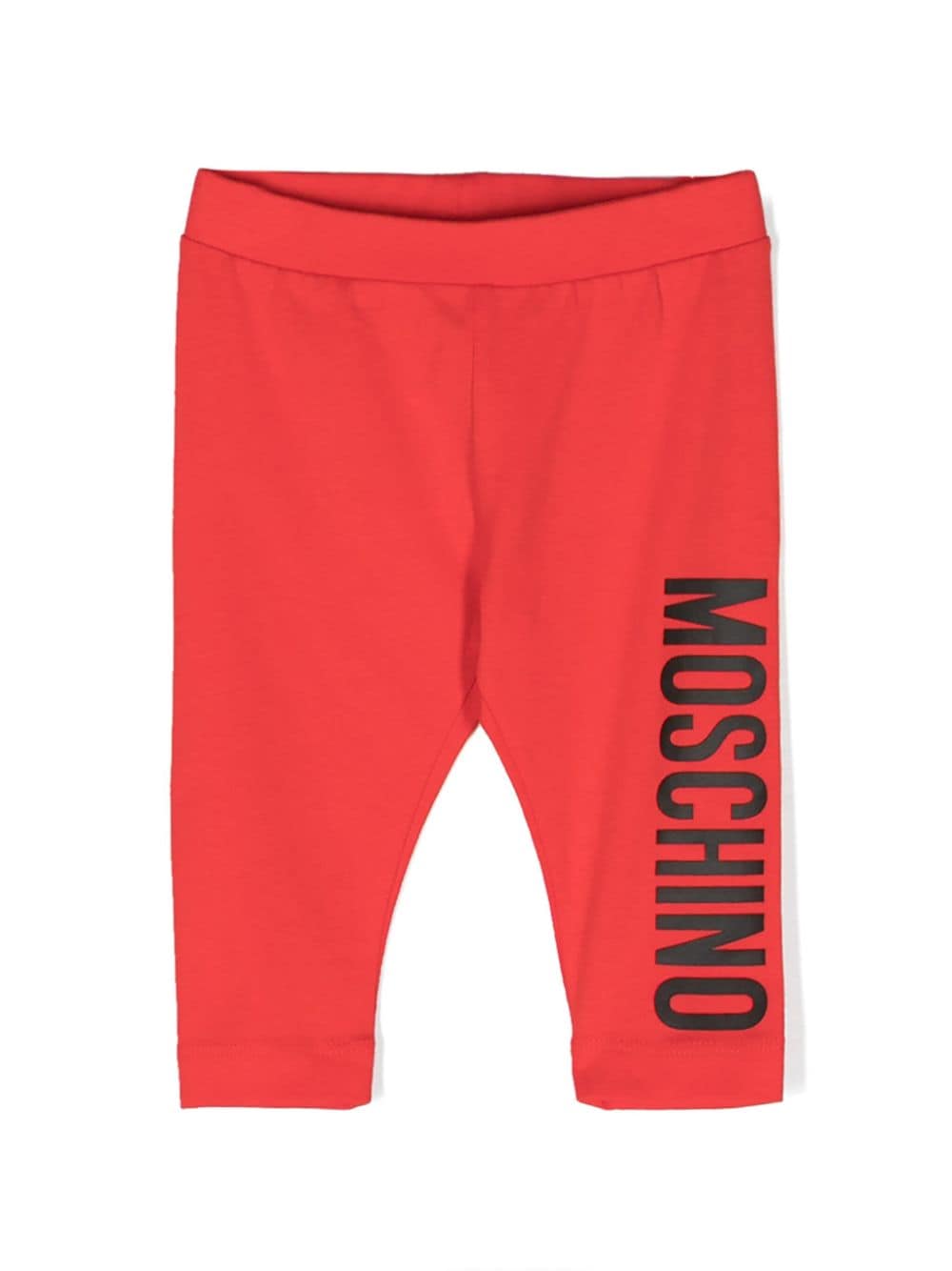 Moschino Kids Leggings mit Logo-Print - Rot von Moschino Kids