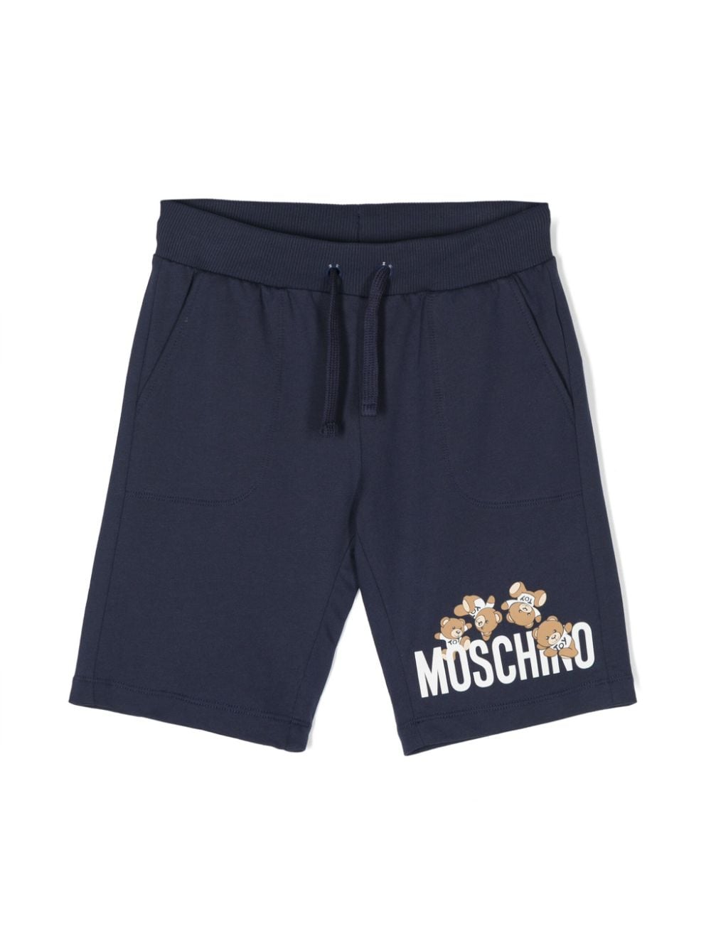 Moschino Kids Shorts mit Teddy - Blau von Moschino Kids