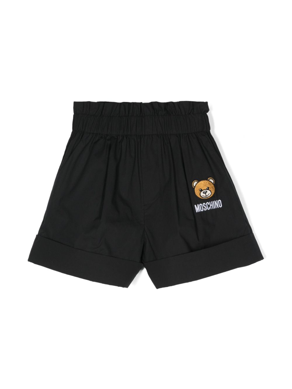 Moschino Kids Shorts mit Teddy - Schwarz von Moschino Kids