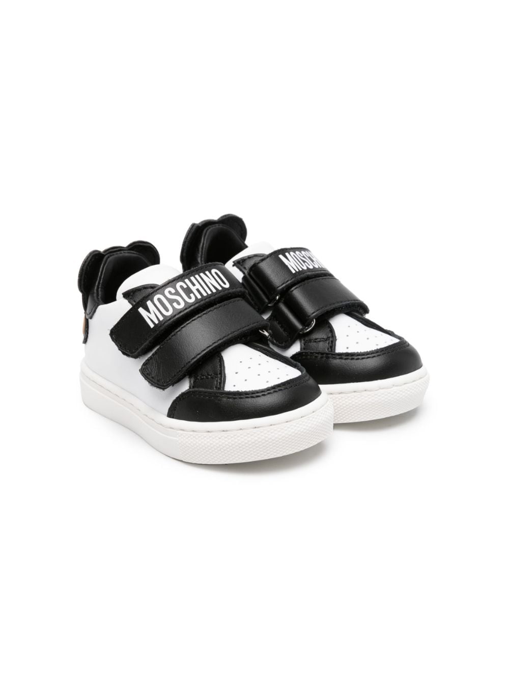 Moschino Kids Sneakers mit Teddy-Applikation - Schwarz von Moschino Kids