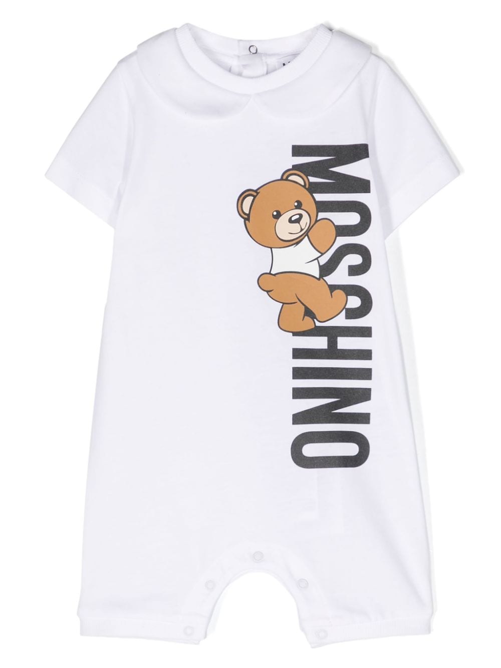 Moschino Kids Strampler mit Teddy-Print - Weiß von Moschino Kids