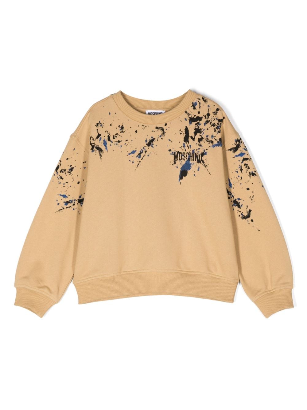 Moschino Kids Sweatshirt mit Logo-Print - Nude von Moschino Kids