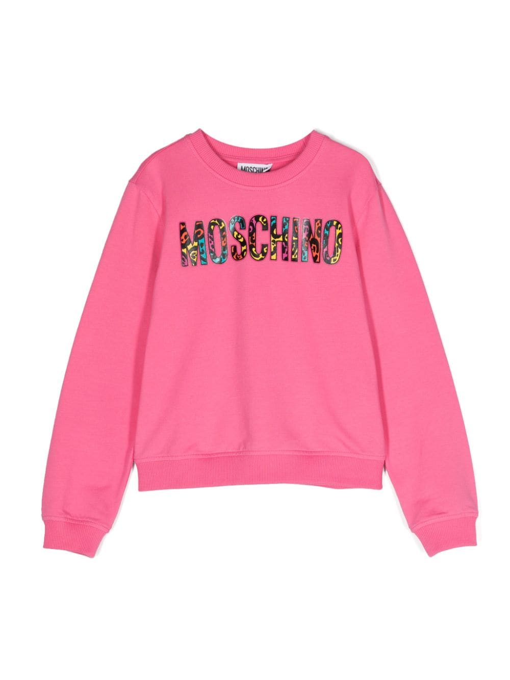 Moschino Kids Sweatshirt mit Logo-Print - Rosa von Moschino Kids