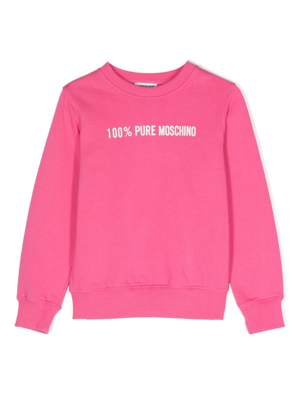 Moschino Kids Sweatshirt mit Logo-Print - Rosa von Moschino Kids