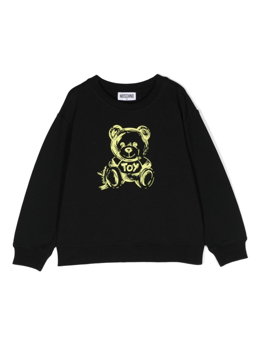 Moschino Kids Sweatshirt mit Teddy-Print - Schwarz von Moschino Kids