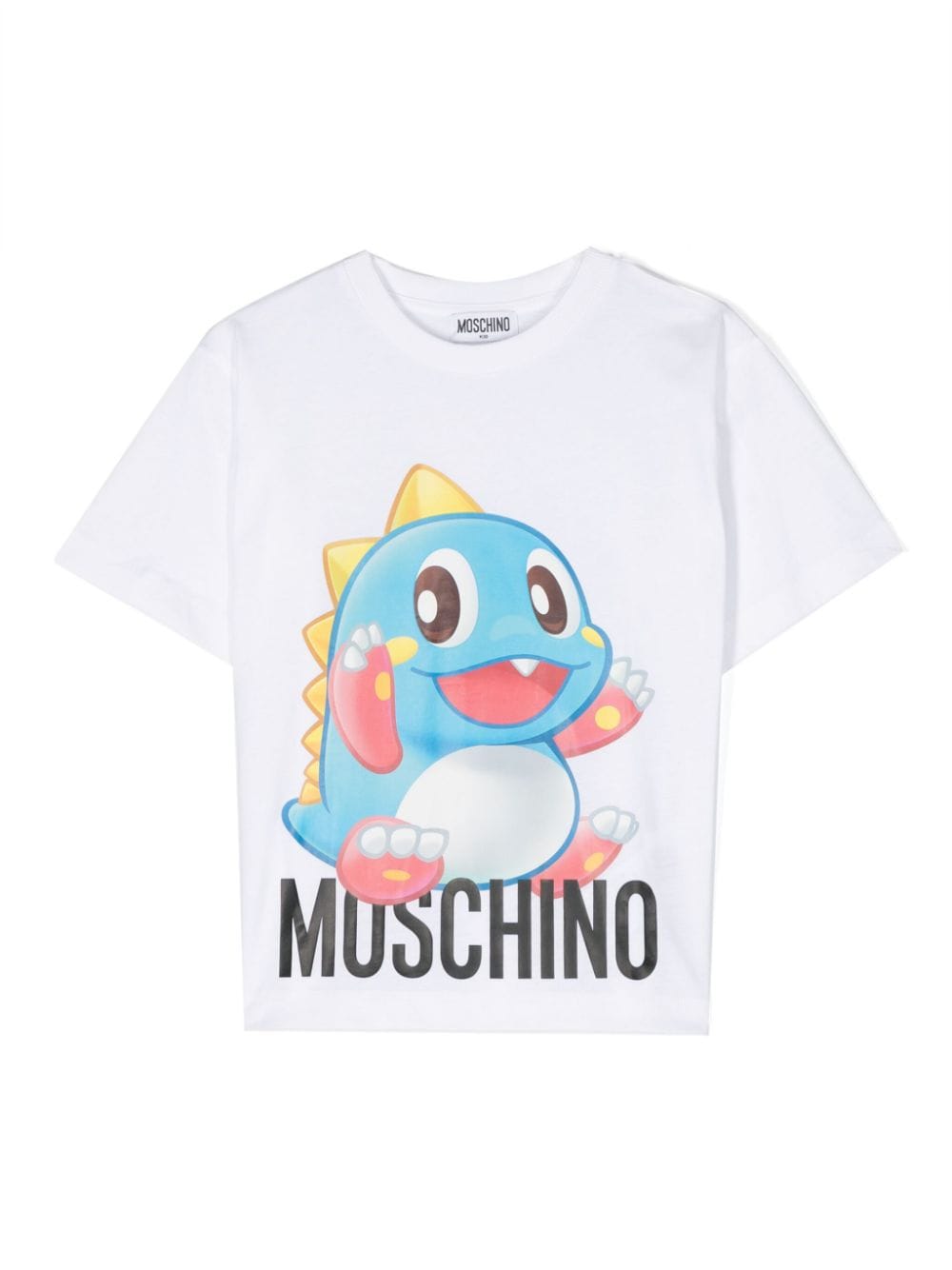 Moschino Kids T-Shirt mit Cartoon-Print - Weiß von Moschino Kids