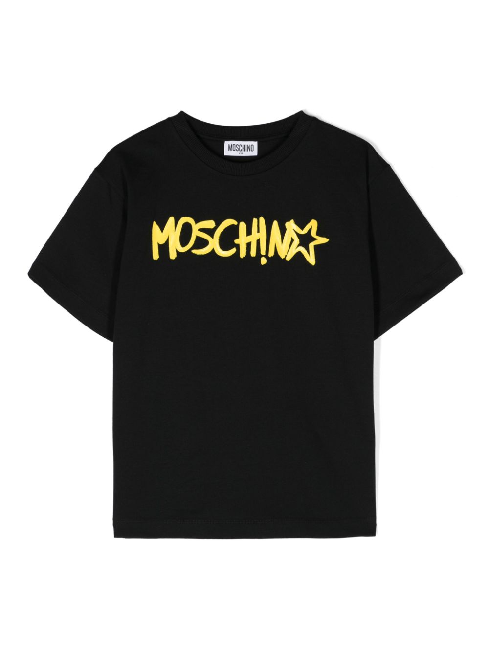 Moschino Kids T-Shirt mit Logo-Applikation - Schwarz von Moschino Kids