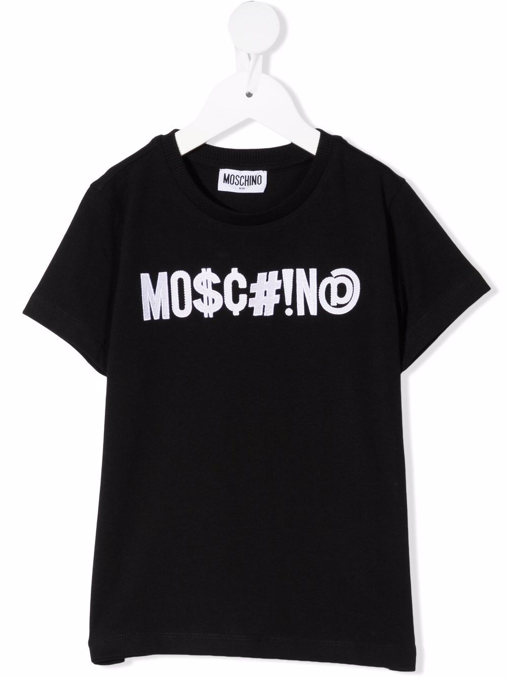 Moschino Kids T-Shirt mit Logo-Print - Schwarz von Moschino Kids