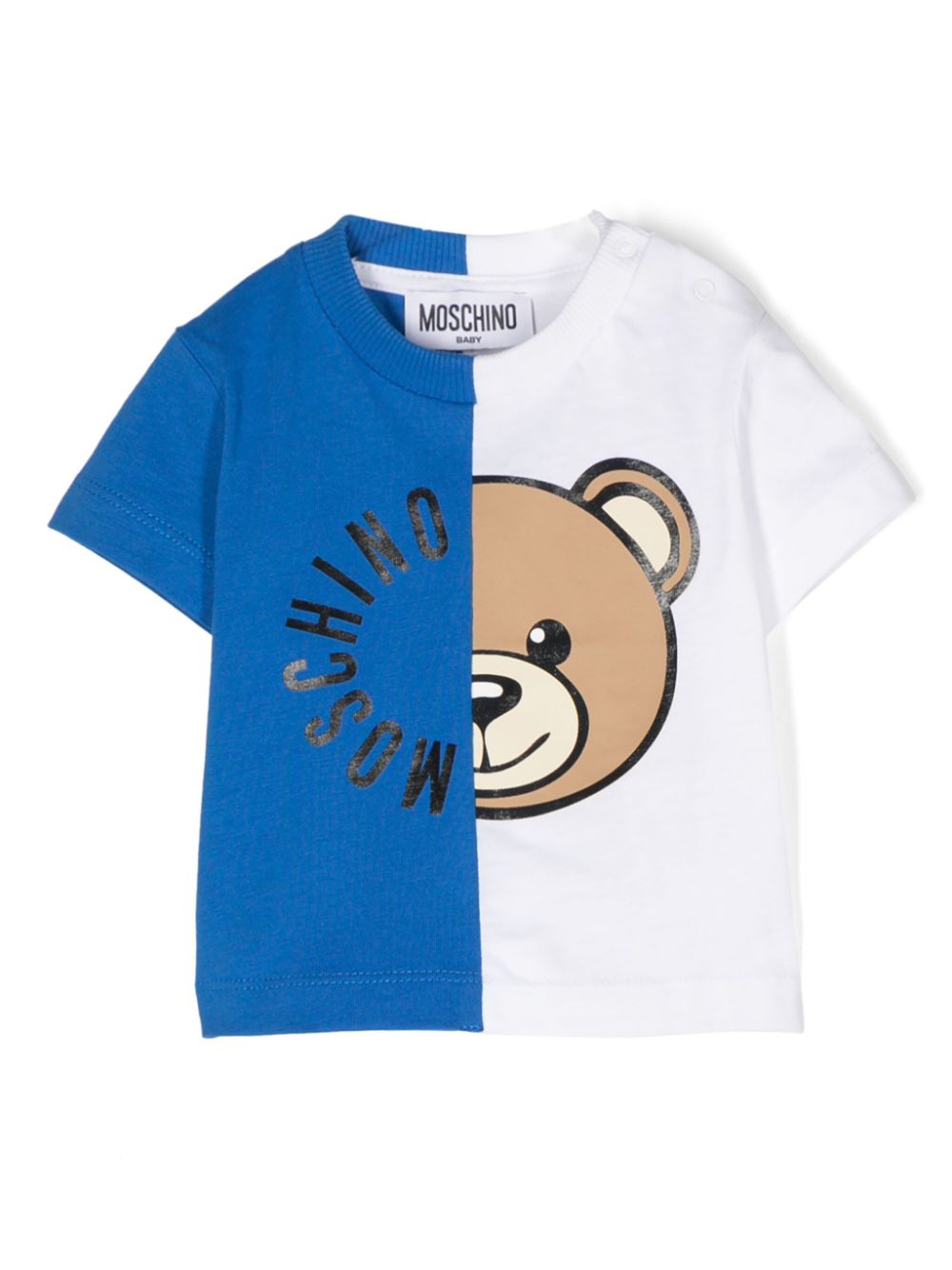 Moschino Kids T-Shirt mit Teddy-Print - Blau von Moschino Kids