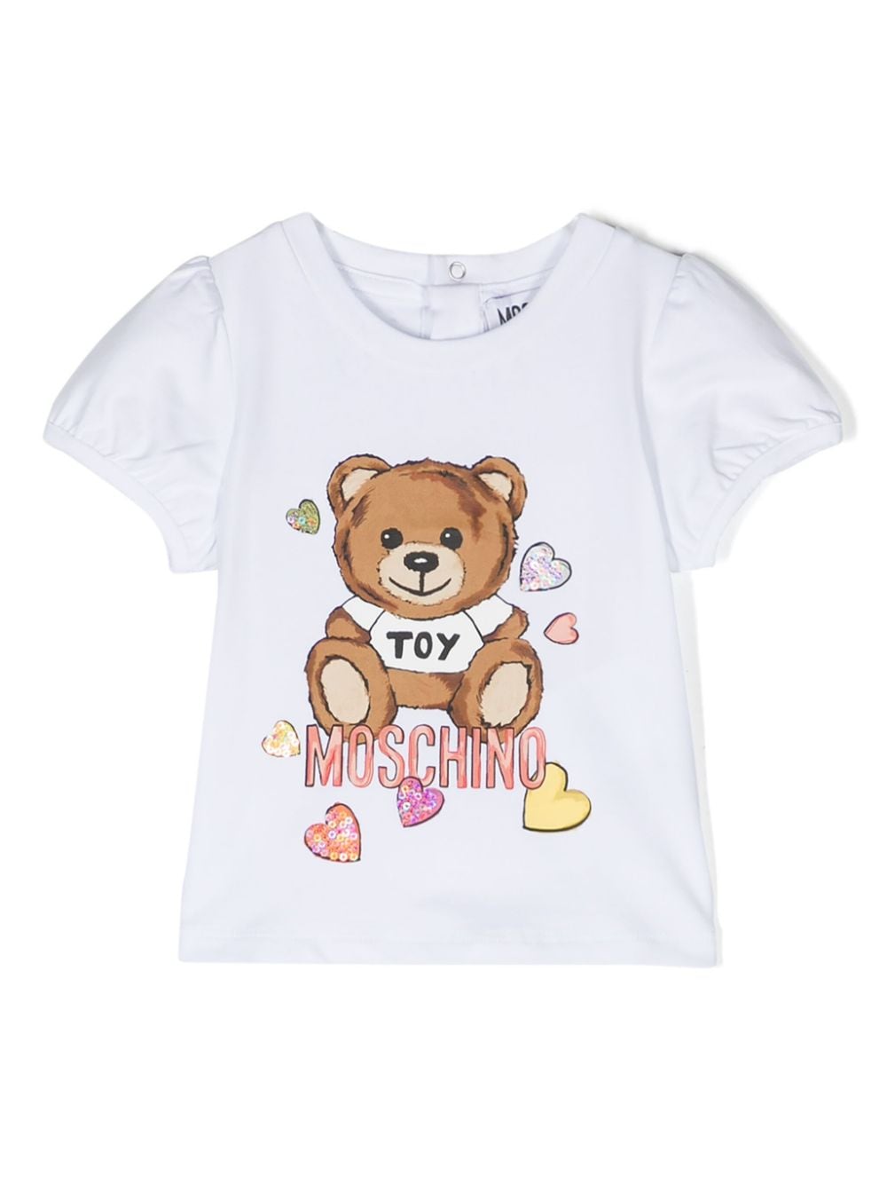 Moschino Kids T-Shirt mit Teddy-Print - Weiß von Moschino Kids