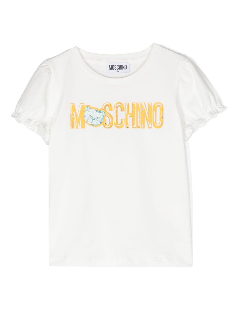 Moschino Kids T-Shirt mit Teddy-Print - Weiß von Moschino Kids