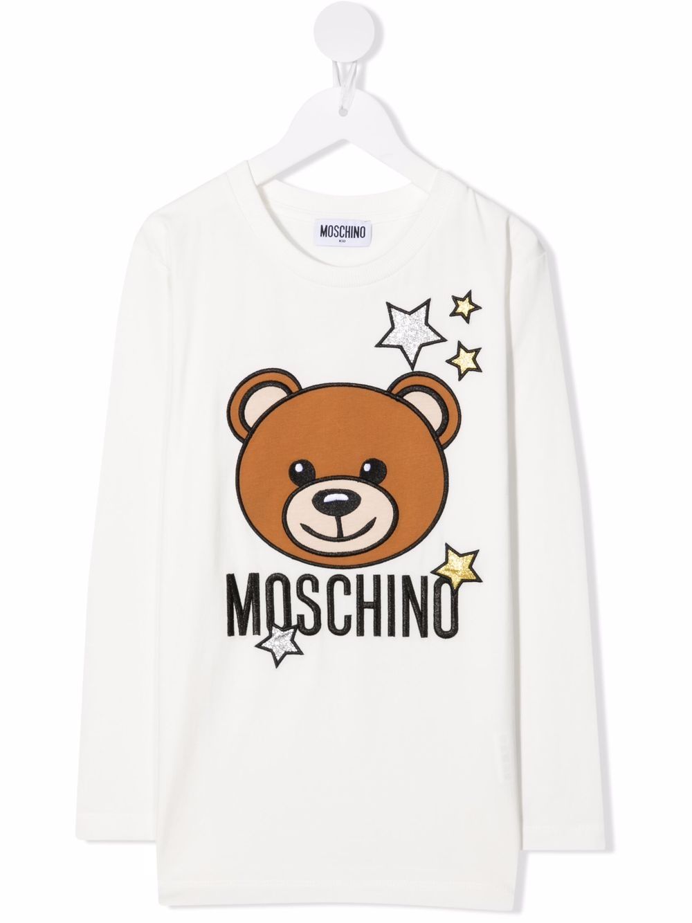 Moschino Kids T-Shirt mit Teddy-Print - Weiß von Moschino Kids