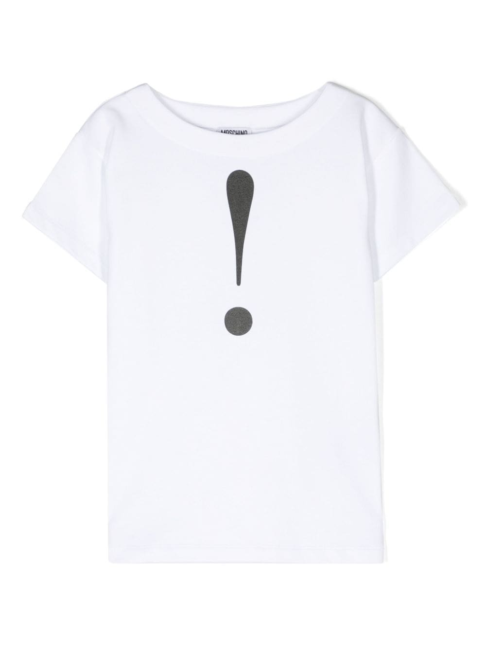 Moschino Kids T-Shirtkleid mit grafischem Print - Weiß von Moschino Kids