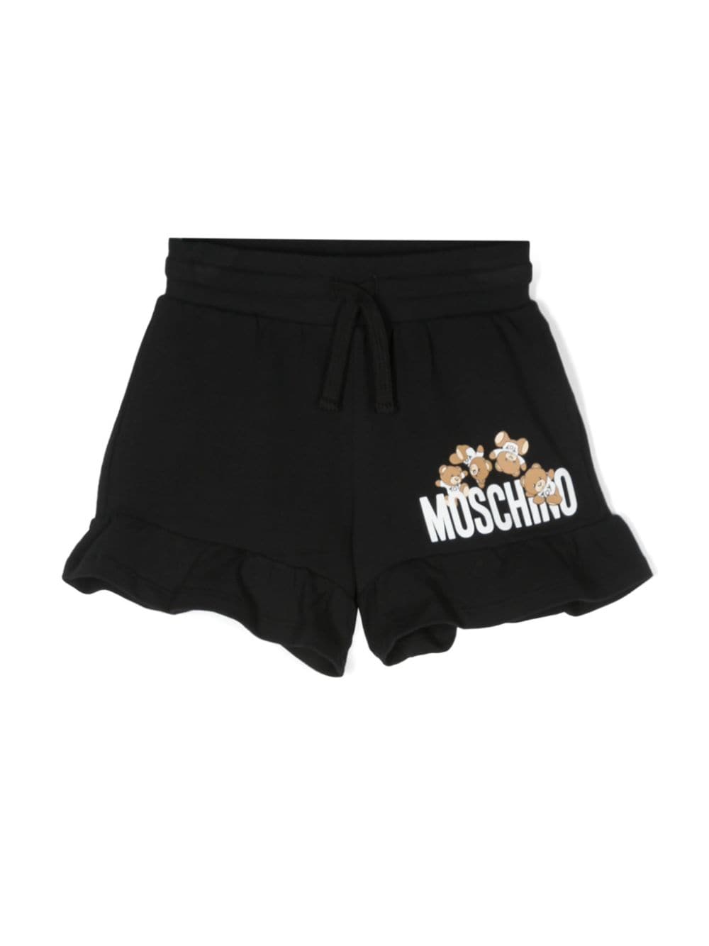 Moschino Kids Shorts mit Teddy - Schwarz von Moschino Kids