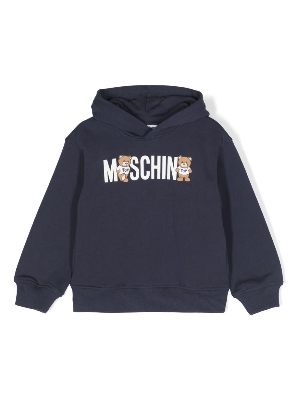 Moschino Kids Hoodie mit Teddy - Blau von Moschino Kids