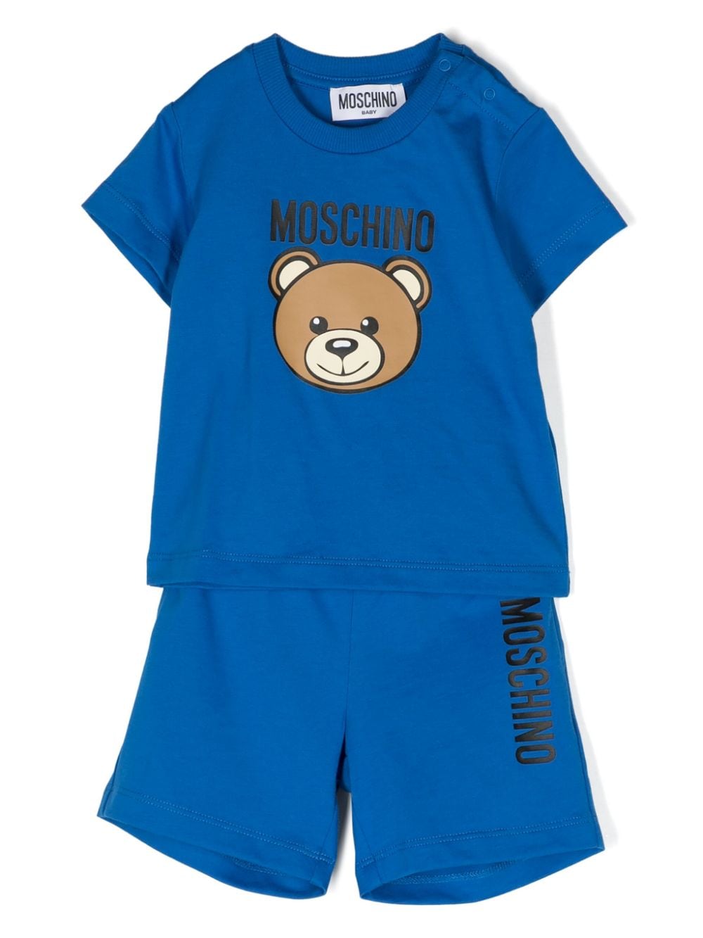 Moschino Kids Jogginganzug mit Teddy-Print - Blau von Moschino Kids