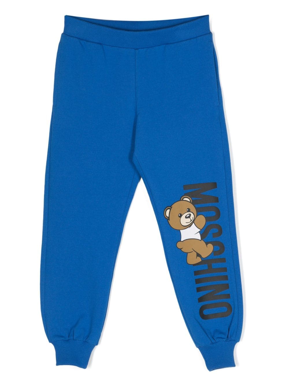 Moschino Kids Jogginghose mit Teddy-Print - Blau von Moschino Kids