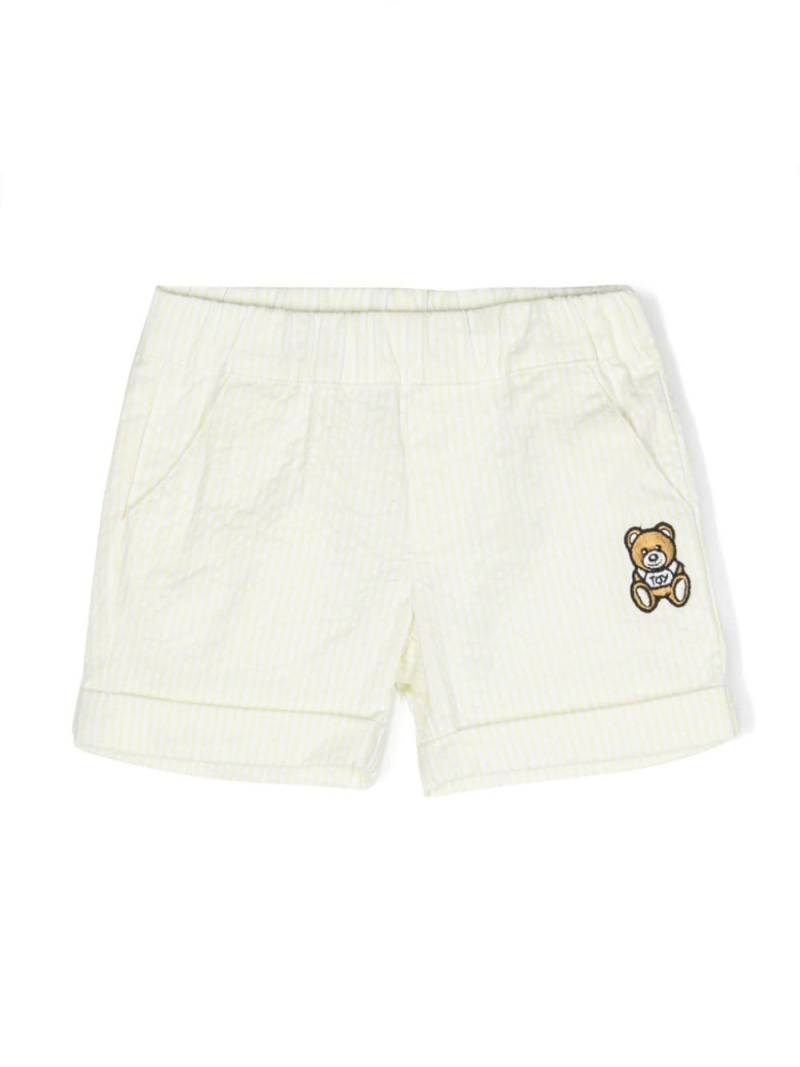 Moschino Kids Shorts mit Teddybär - Gelb von Moschino Kids