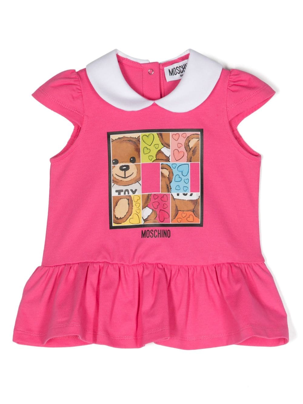 Moschino Kids Kleid mit grafischem Print - Rosa von Moschino Kids