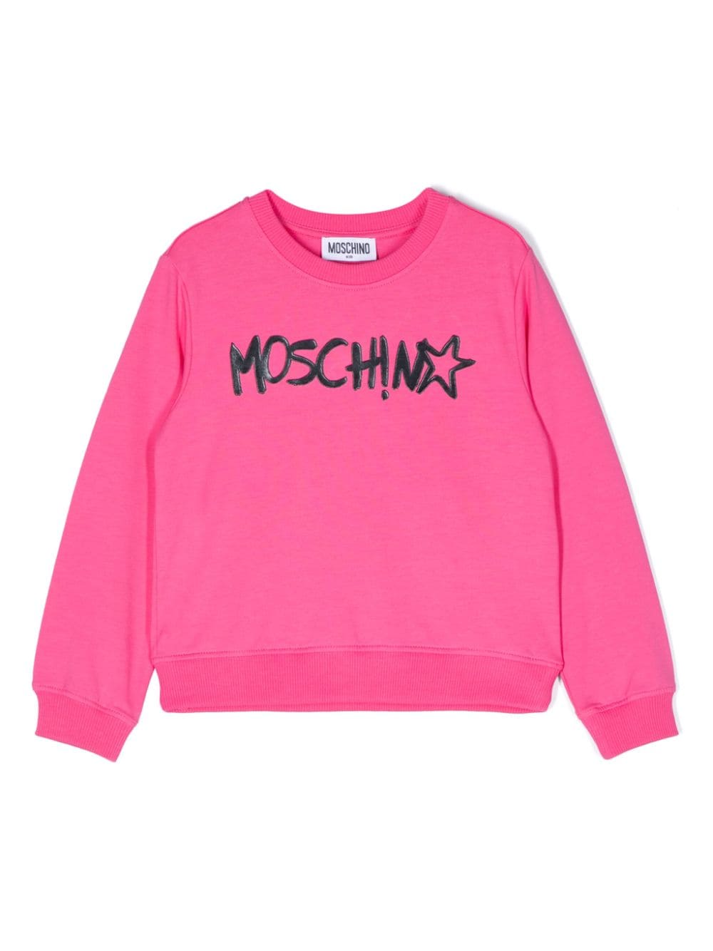 Moschino Kids Sweatshirt mit Logo-Print - Rosa von Moschino Kids