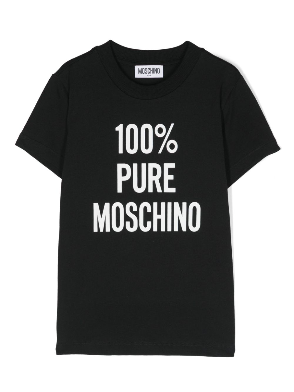Moschino Kids T-Shirt mit Logo-Print - Schwarz von Moschino Kids