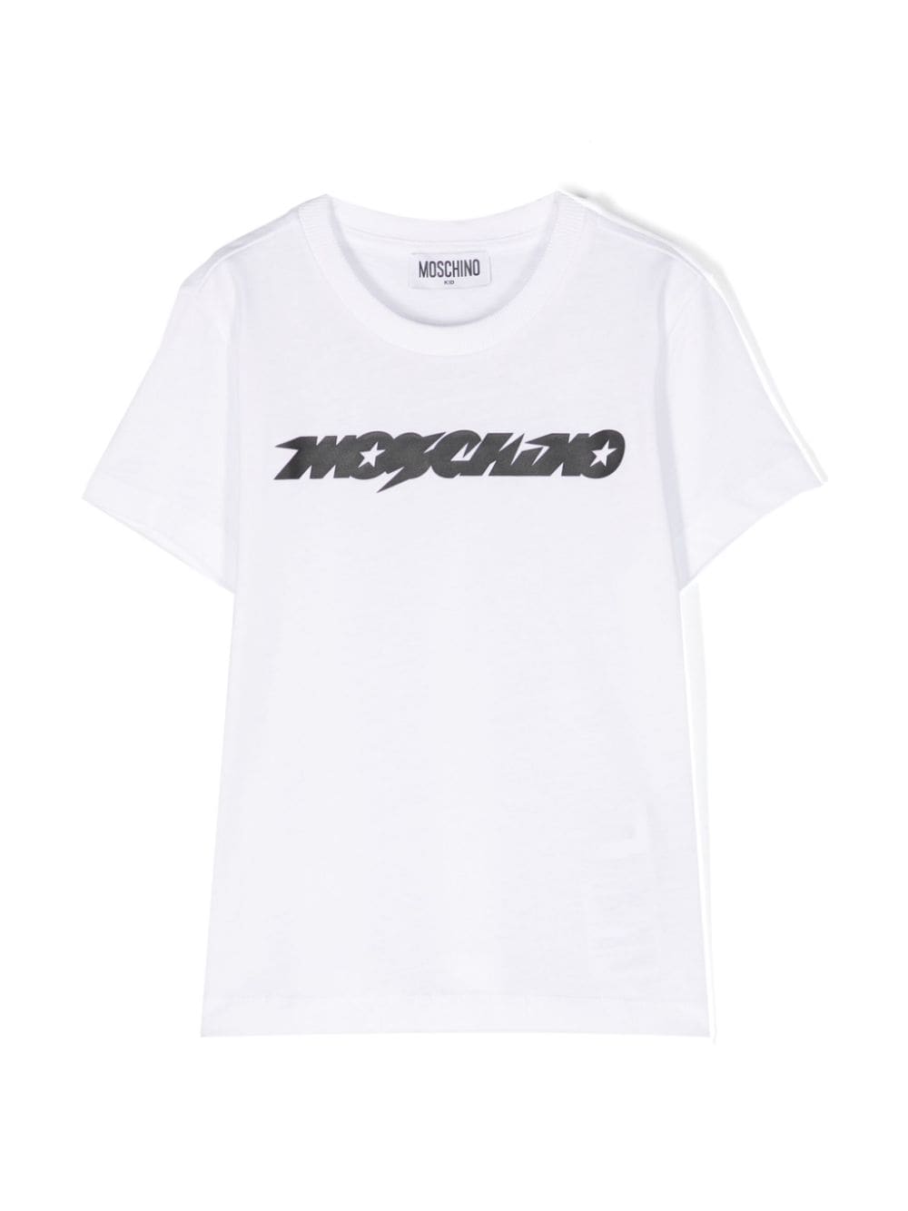 Moschino Kids T-Shirt mit Logo-Print - Weiß von Moschino Kids