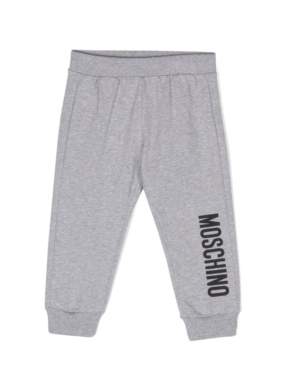 Moschino Kids Jogginghose mit Logo-Print - Grau von Moschino Kids