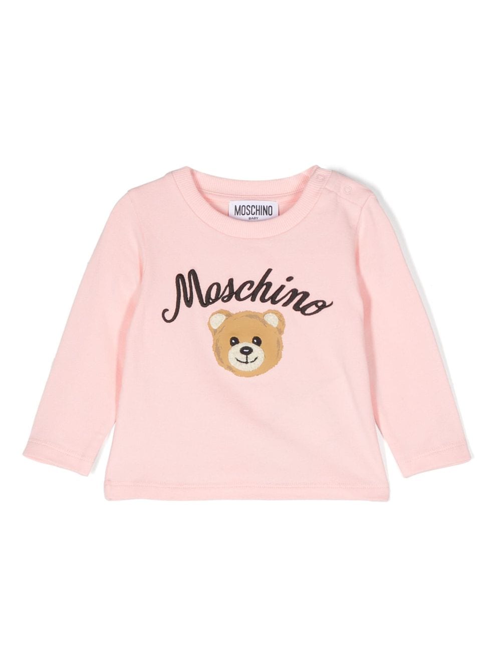 Moschino Kids Sweatshirt mit Logo-Print - Rosa von Moschino Kids