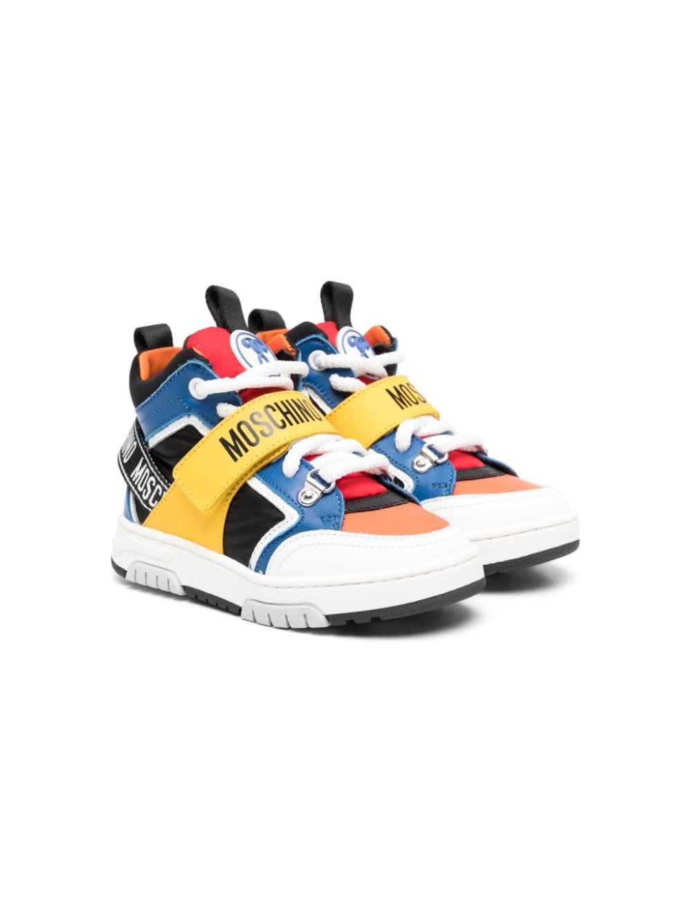 Moschino Kids Sneakers mit Logo-Print - Blau von Moschino Kids