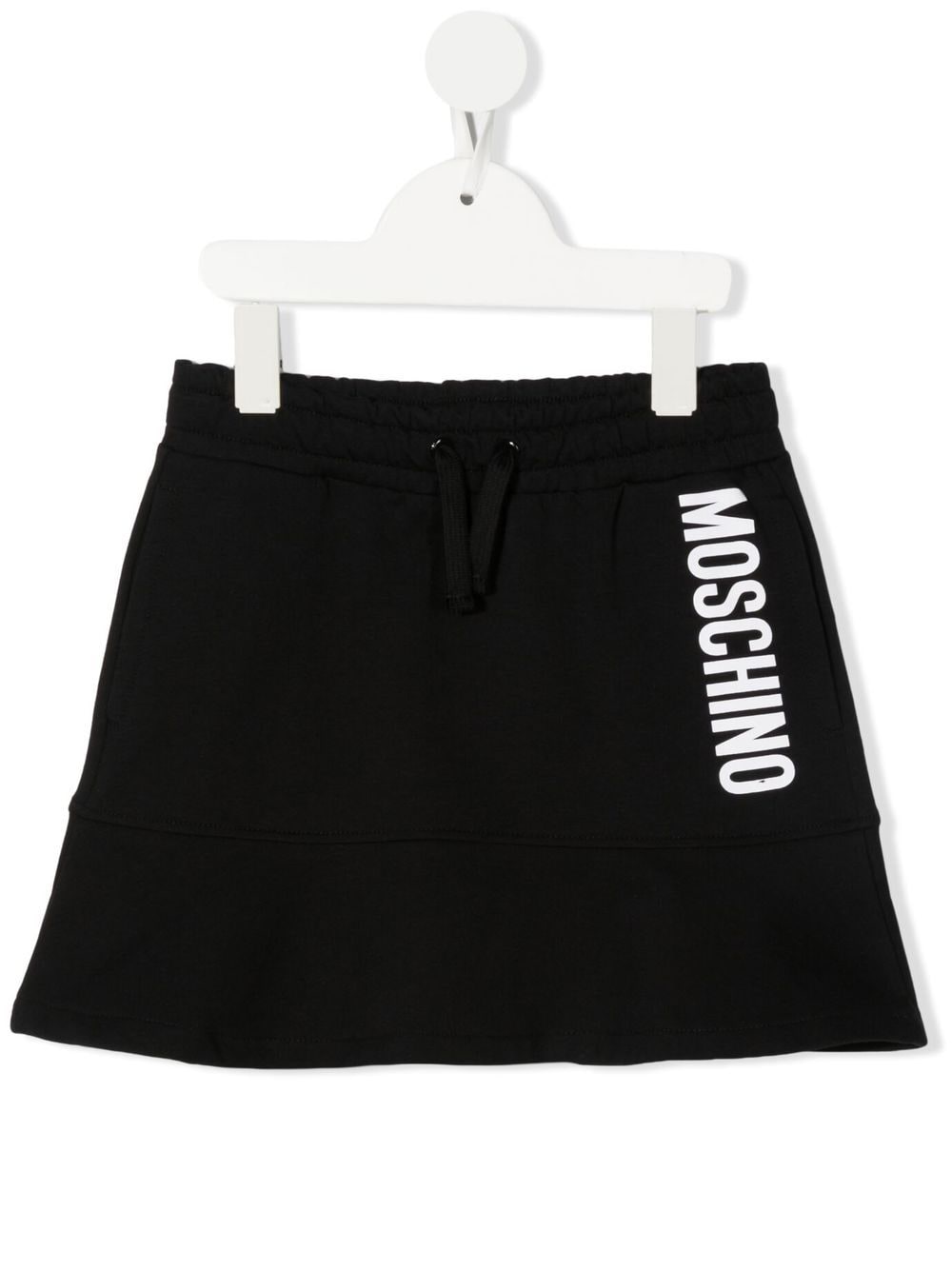 Moschino Kids Rock mit Logo-Print - Schwarz von Moschino Kids