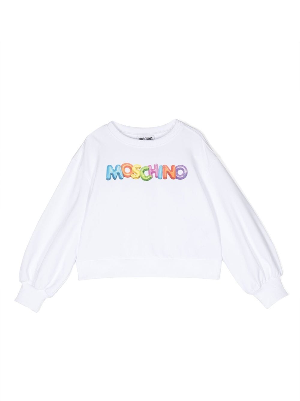 Moschino Kids Sweatshirt mit Logo-Print - Weiß von Moschino Kids