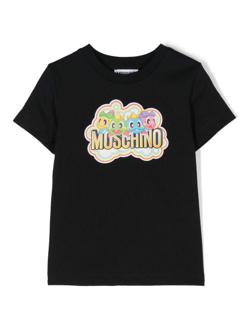 Moschino Kids x Taito™ T-Shirt - Schwarz von Moschino Kids