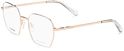 Moschino Love Unisex Mol580 Sunglasses, IJS/19 Ivory Gold, 52 von Moschino Love