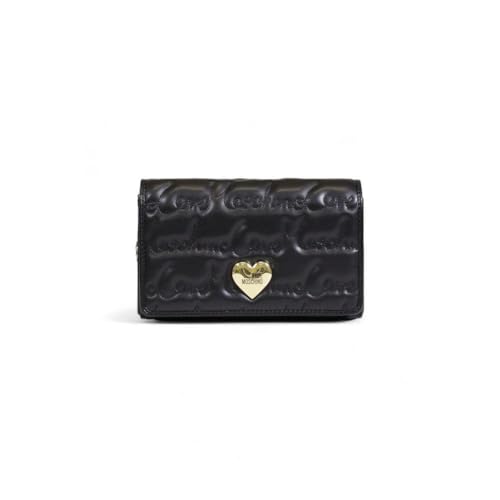 Borsa donna Love Moschino tracolla in ecopelle nero B25MO39 JC4128PP1LLJ0000 Piccola von Moschino