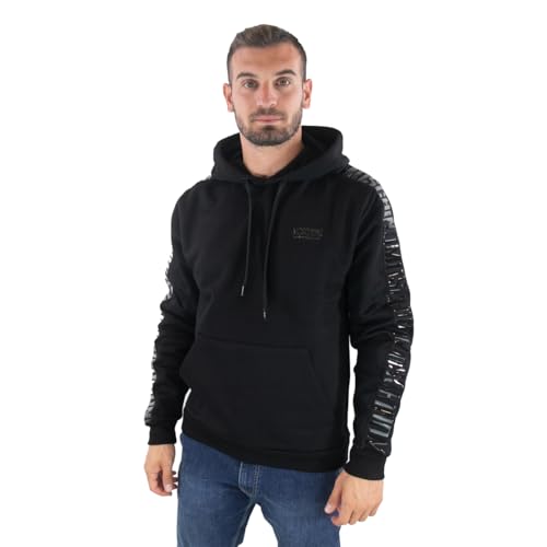 Felpa uomo Moschino nero con logo E24MO21 V1A1717 L von Moschino