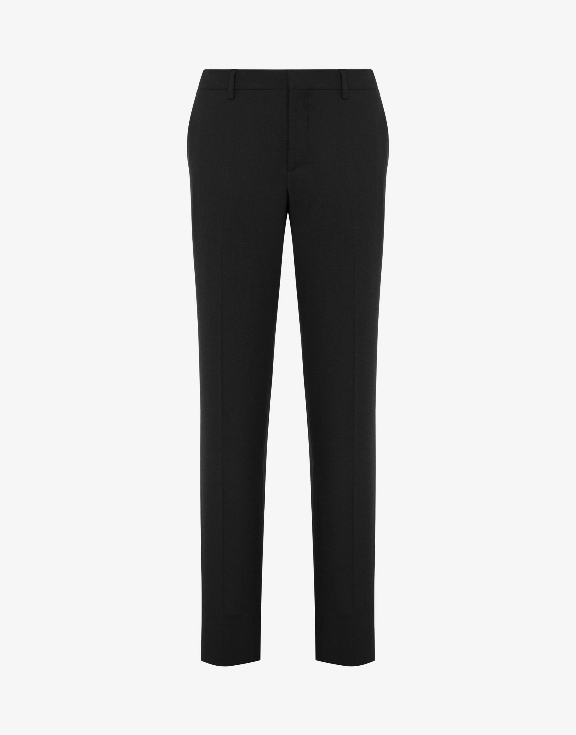 Hose Aus Stretch-gabardine von Moschino