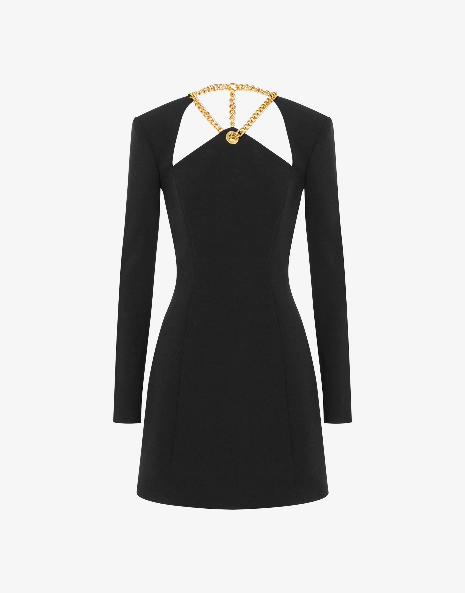 Kleid Aus Stretch-crêpe von Moschino