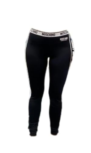 Leggins Moschino con logo nero donna E24MO05 V6V6814 9404 1555 M von Moschino