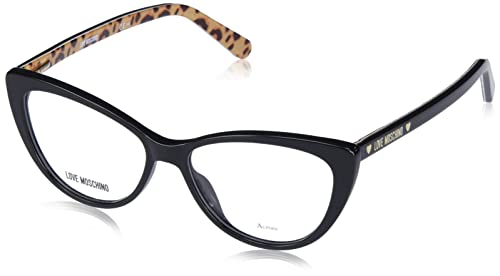 Love Moschino Damen Mol539 Sonnenbrille, Black Animalier, 52 von Moschino