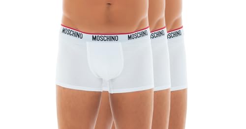 MOSCHINO Boxershorts Tripack V1A1395 4300 0555, Weiß, L von Moschino