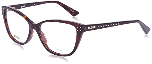 MOSCHINO Damen Mos583 Sonnenbrille, Havana, 52 von Moschino