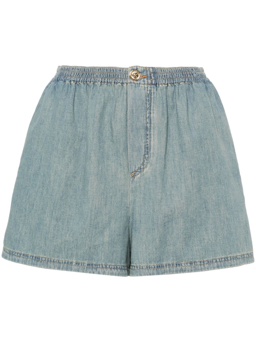 Moschino Ausgeblichene Jeans-Shorts - Blau von Moschino