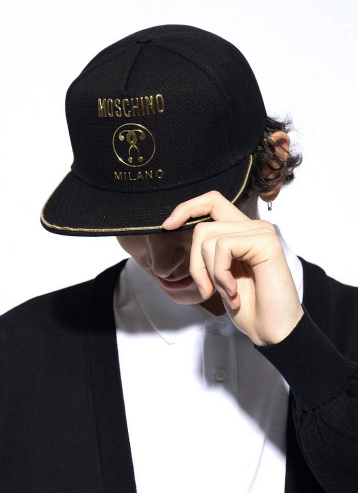 Moschino Baseball Cap Milano Couture Kappe Vielseitig kombinierbar von Streetwear bis Smart Casual von Moschino