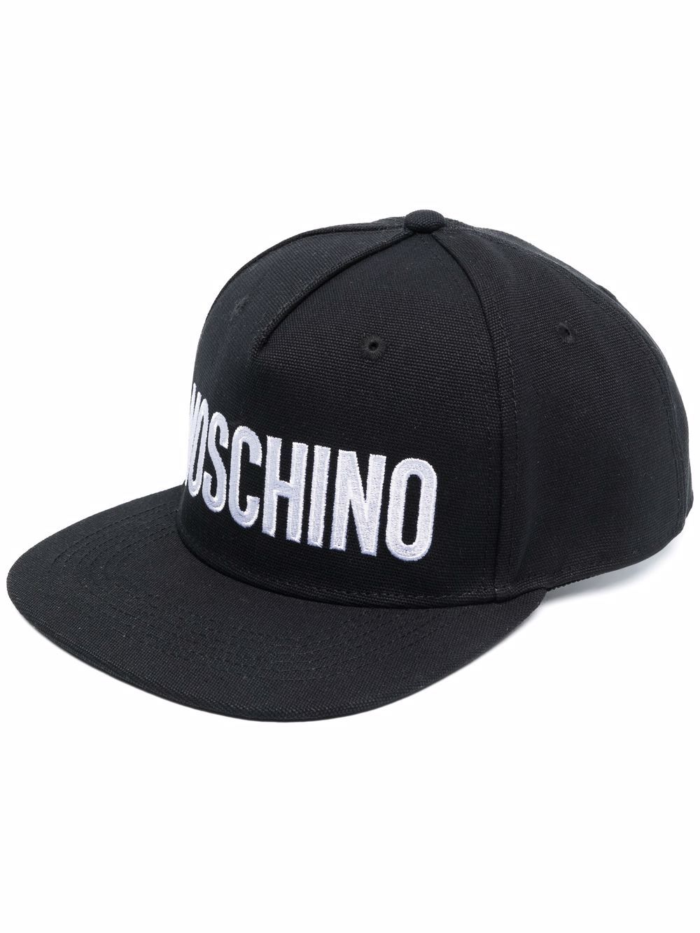 Moschino Baseballkappe mit Logo-Print - Schwarz von Moschino