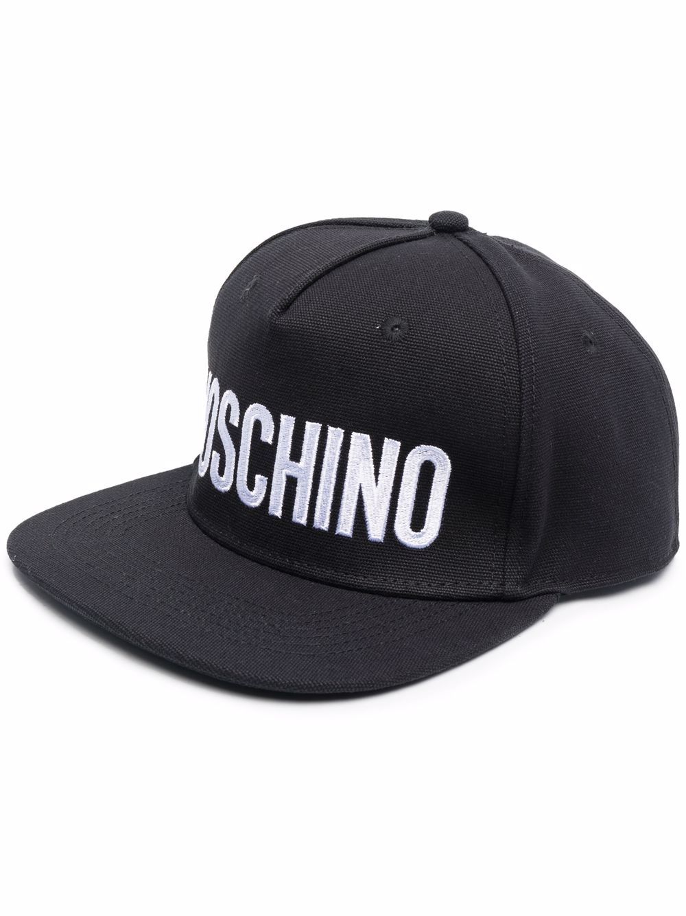 Moschino Baseballkappe mit geradem Schirm - Schwarz von Moschino